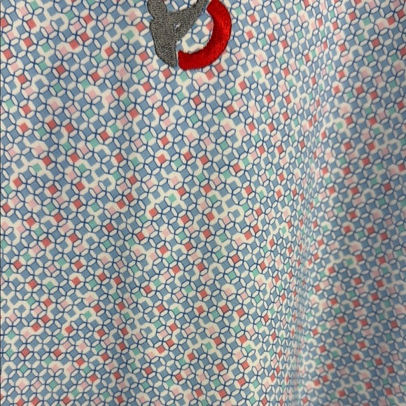 Peter Millar Blue Tour Championship Polo Shirt Lightweight Casual Size XXL - Picture 4 of 8